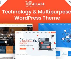 Ailata - Data Science, Artificial Intelligence & IT Solution  WordPress Theme