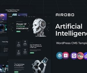 Airobo -Artificial Intelligence And Technology WordPress Elementor Theme