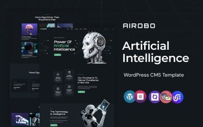 Airobo -Artificial Intelligence And Technology WordPress Elementor Theme