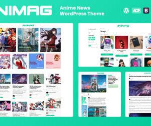 ANIMAG - Anime News WordPress Theme + RTL