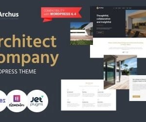 Archus - Architect Company WordPress Elementor Theme