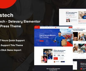 Bastech - Delivery Elementor WordPress Theme