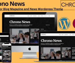 Chrono News - Elementor Blog Magazine and News WordPress Theme