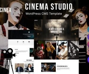 CineX - Cinema Studio WordPress Theme