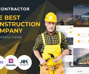 Contractor - Architecture & Construction Company WordPress Elementor
