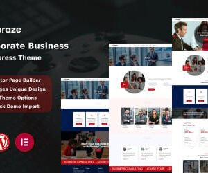 Coraze - Business Corporate  WordPress Theme