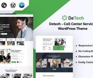 Detech - Call Center WordPress Theme
