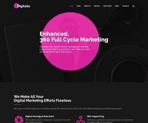 Digitalia - Digital Agency WordPress theme