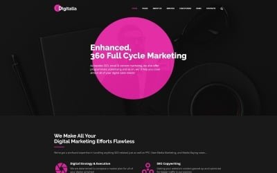 Digitalia - Digital Agency WordPress theme