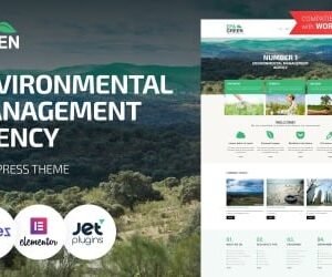Epa Green - Environmental Responsive WordPress Theme