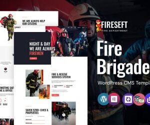 Fireseft - Fire Brigade WordPress Elementor Theme