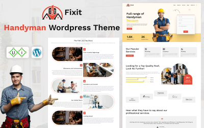 Fixit - Handyman & Repair Services WordPress Theme