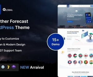 Global â€“ Weather Forecast WordPress Theme