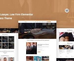 Golaw - Lawyer, Law Firm Elementor WordPress Theme