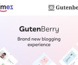 Gutenberry - Gutenberg-based Clean Blog WordPress Theme