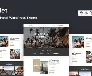 Hoiet - Hotel and Travel WordPress Theme