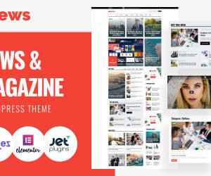 4News - News & Magazine WordPress Elementor Theme