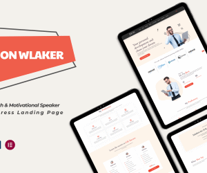 Jhon Walker Personal Advisor  & Life Coach WP Landing Page
