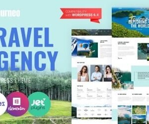 Journeo - Travel Agency WordPress Elementor Theme