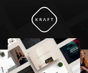 Kraft - Minimalist Agency & Portfolio WordPress Theme