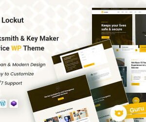 Lockut â€“ Locksmith Security Systems & Key Maker Home Inspector WordPress Theme
