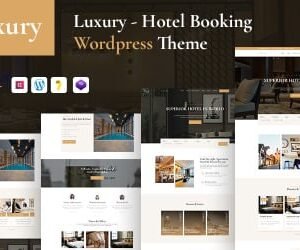 Luxury - Luxury, Resort & Hotel Booking WordPress Theme.