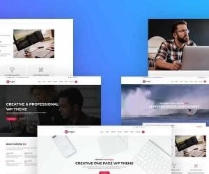 Monger - Landing Page Responsive WordPress Theme