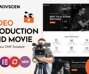 Movscen - Movie Studios and Filmmakers WordPress theme