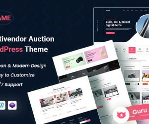 Nilame - Multi Vendor Auction & Art Store Elementor WordPress Theme