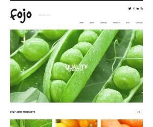 Organic Farming WordPress Theme