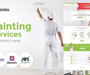 Paintio - Wallpapering & Painting Services WordPress Theme