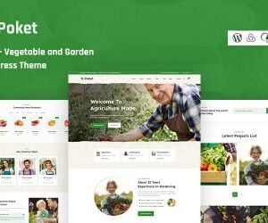 Poket -  Vegetable and Garden WordPress Theme