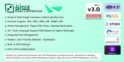 Blaz - The Ultimate Multi Image Compressor