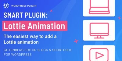 Lottie Animation Gutenberg Block - WordPress