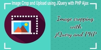 Image Crop and Upload using JQuery with PHP Ajax