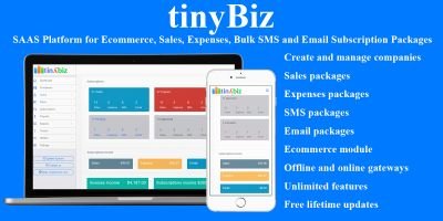 tinyBiz - Business CRM SAAS Platform