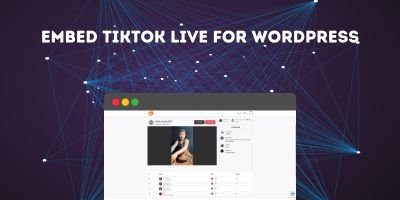 Embed TikTok Live for WordPress
