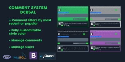 Dynamic Comment Box System PHP