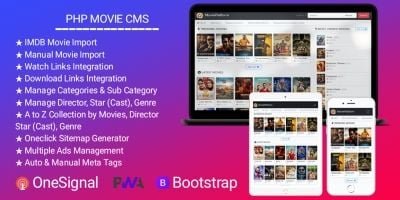 PHP Movie CMS - Download Portal
