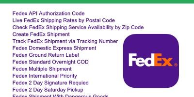 FedEx Shipping API integration PHP Script