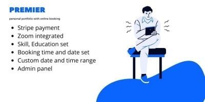 Premier - Personal Portfolio With Online Service