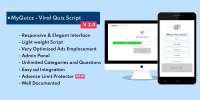 MyQuizz - Viral Quiz Script
