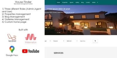 House Finder PHP Script