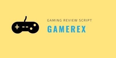 GameRex - Gaming Review And Blogging Script