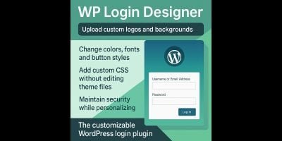 WP Login Designer - Customize WordPress Login