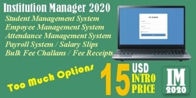 Institution Manager  - Multi Institution Manager