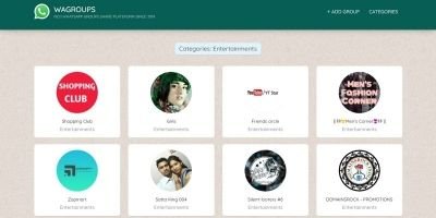 WAGroups Pro CMS - Share Invite Links of Whatsapp