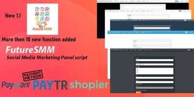 FutureSMM Social Media Marketing Panel script