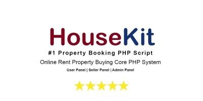 HouseKit - Rent Property Booking PHP Script