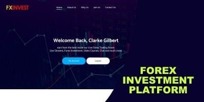 FXInvest  - Investment And Trading Platform Script